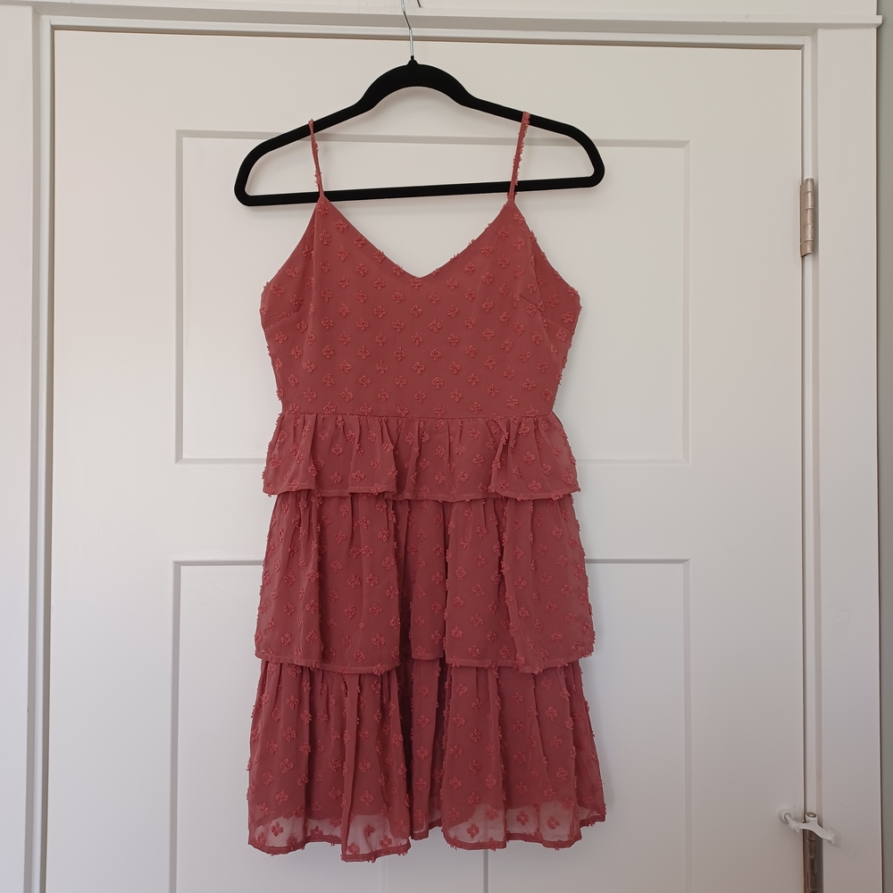Altar'd State Sleeveless Dress in Mauve